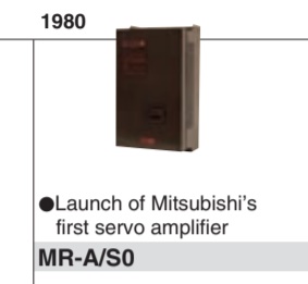 MR-A/S0 servo amplifier model แรกของมิตซูบิชิ